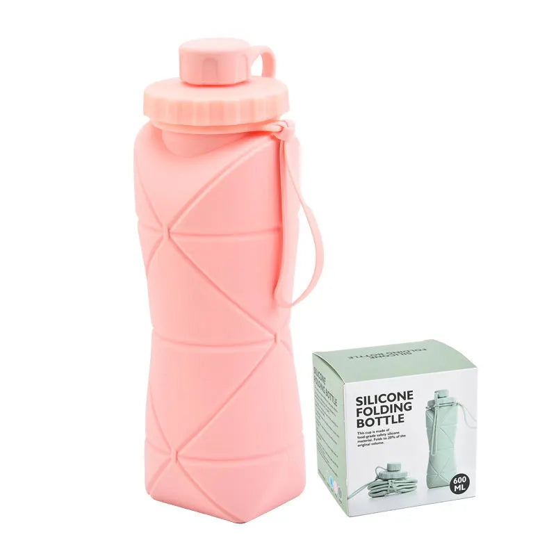 Foldable Silicon Collapsible Travel Bottle