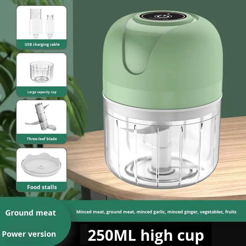 Mini Portable Rechargeable Electric Chopper