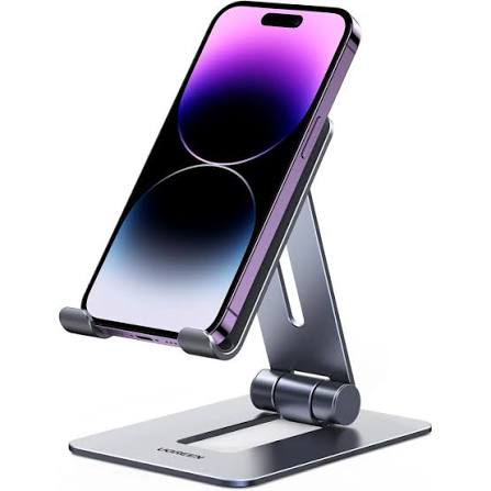 Portable Mobile Phone Holder Stand – Adjustable Foldable Desk Stand for Smartphones & Tablets