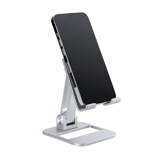 Portable Mobile Phone Holder Stand – Adjustable Foldable Desk Stand for Smartphones & Tablets
